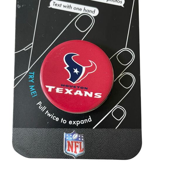 NEW Houston Texans Logo Popsocket for Phone, Licensed NFL - Picture 4 of 5